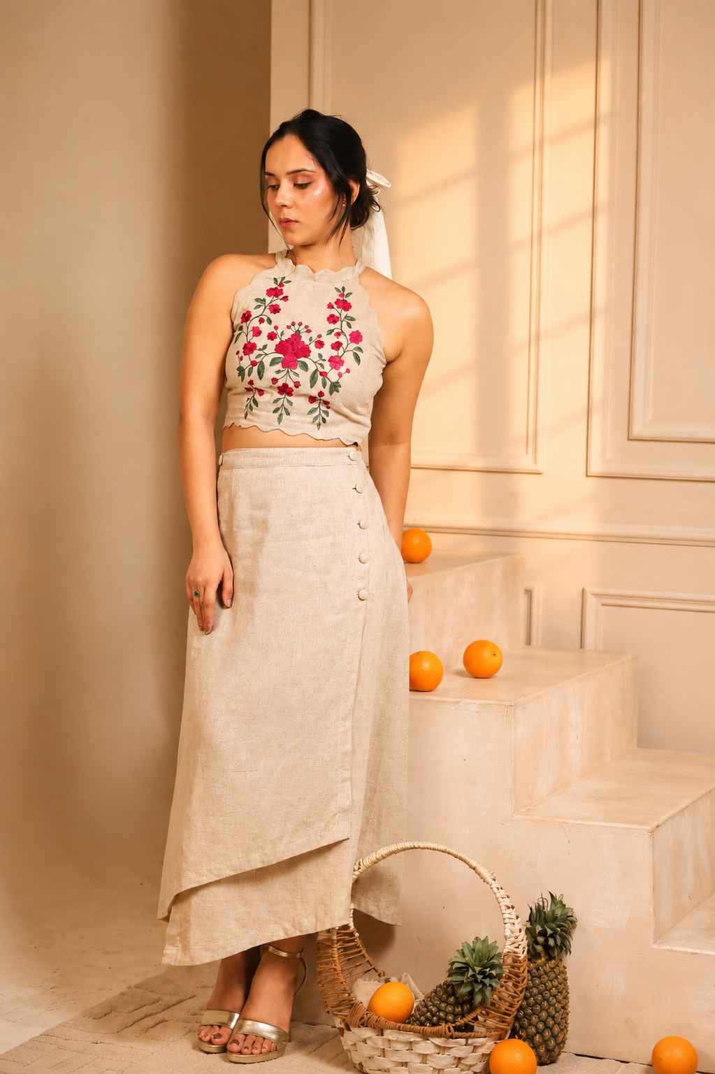 Asymmetric Skirt