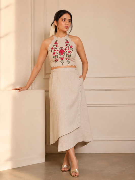 Asymmetric Skirt
