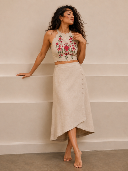 Asymmetric Skirt